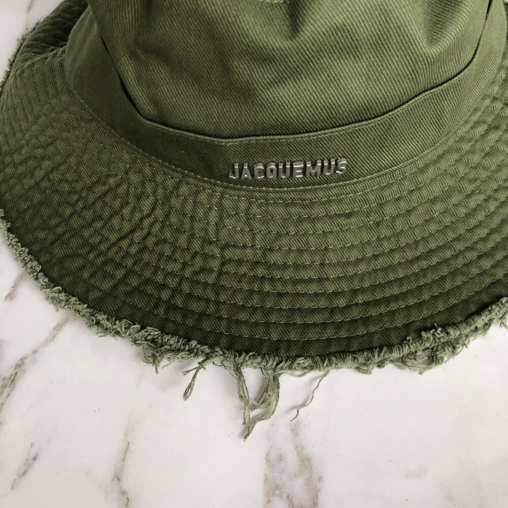 JACQUEMUS   Le Bob Artichaut cotton bucket hat - Picture 3 of 9
